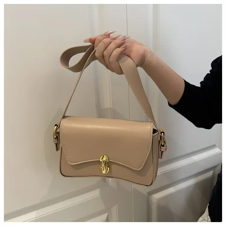 White Korean Style Shoulder Bag 2025 Summer — feature 16