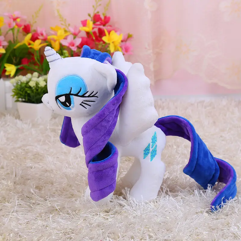 New Cute Pony Baby Li Plush Toy Doll Rainbow Pony Doll Unicorn Children's Birthday Gift — feature 13