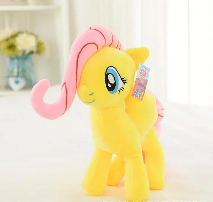 New Cute Pony Baby Li Plush Toy Doll Rainbow Pony Doll Unicorn Children's Birthday Gift
