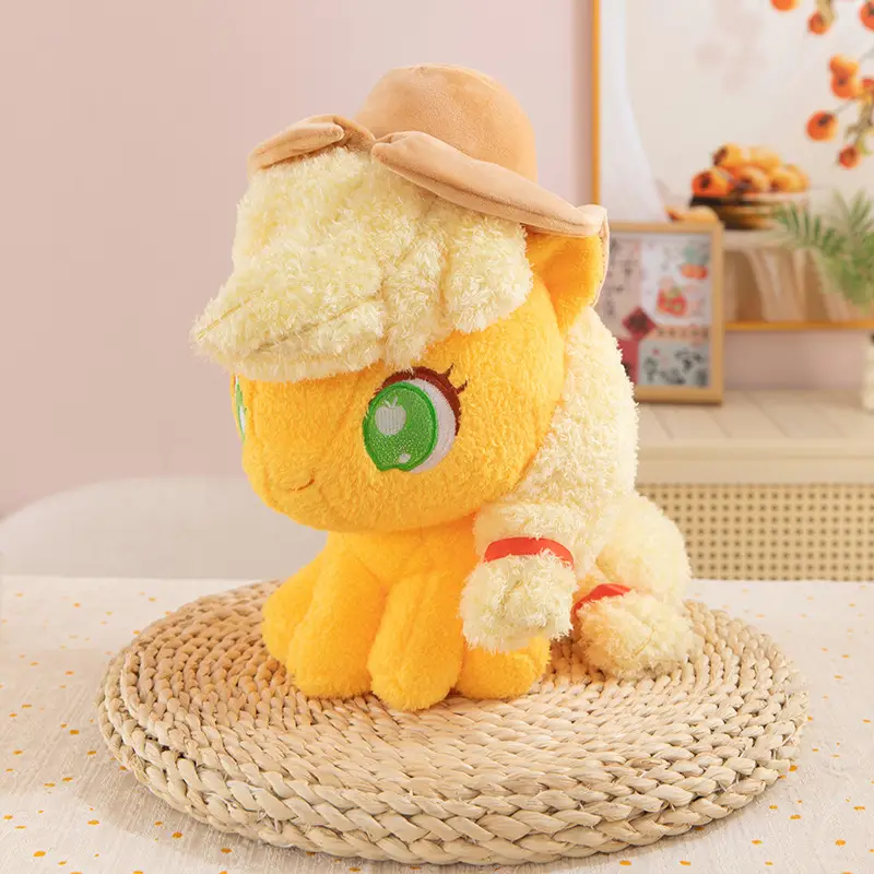New Cute Pony Baby Li Plush Toy Doll Rainbow Pony Doll Unicorn Children's Birthday Gift