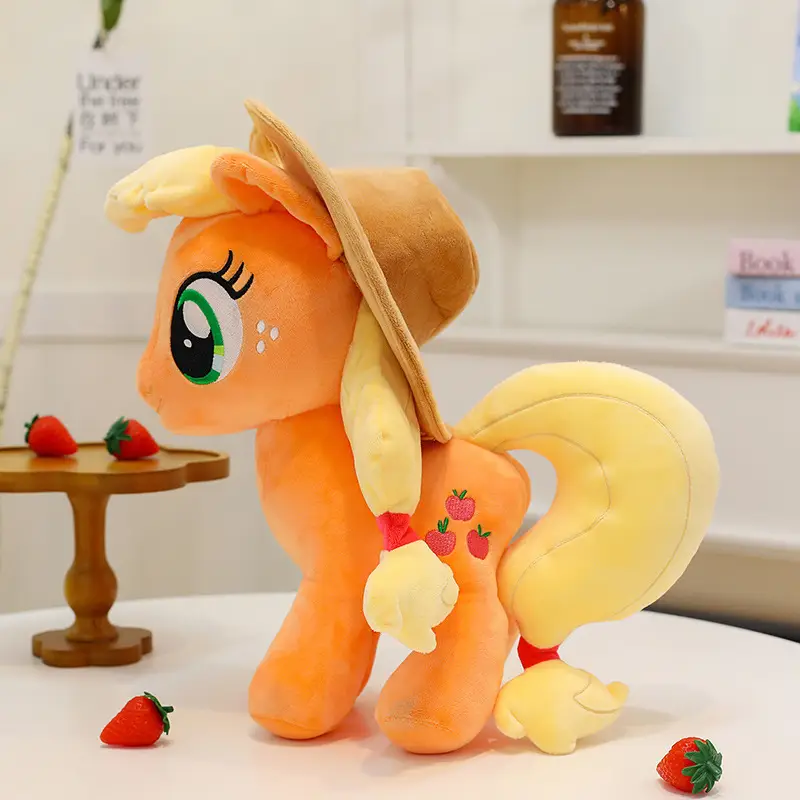 New Cute Pony Baby Li Plush Toy Doll Rainbow Pony Doll Unicorn Children's Birthday Gift