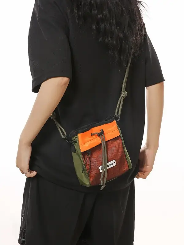 Lightweight Crossbody Bag for Women Orange Green 2025 - Image 4