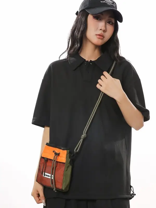 Lightweight Crossbody Bag for Women Orange Green 2025 - Image 6