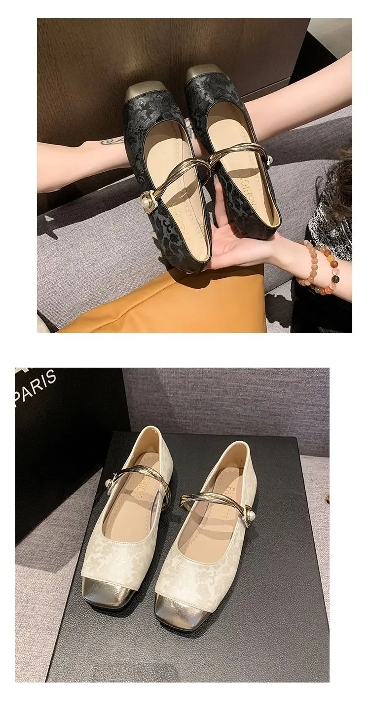French-Style Mary Jane Shoes for Women, 2026 New Summer Model, Elegant Casual Versatile Chinese-Style Single-Strap Shallow Shoes — feature 21