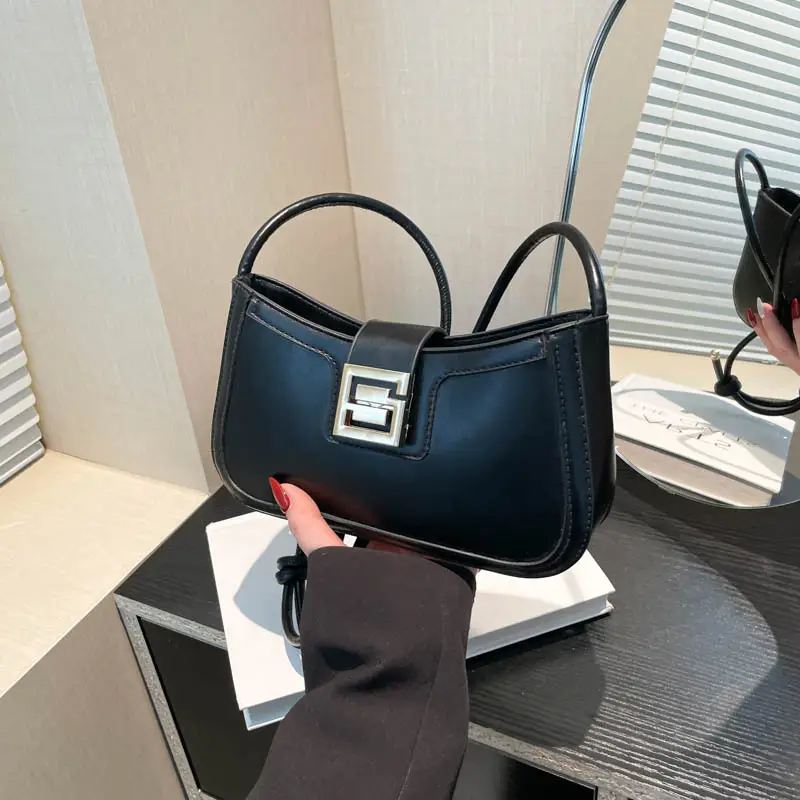 2025 Korean Style Women's PU Shoulder Bag - Image 6