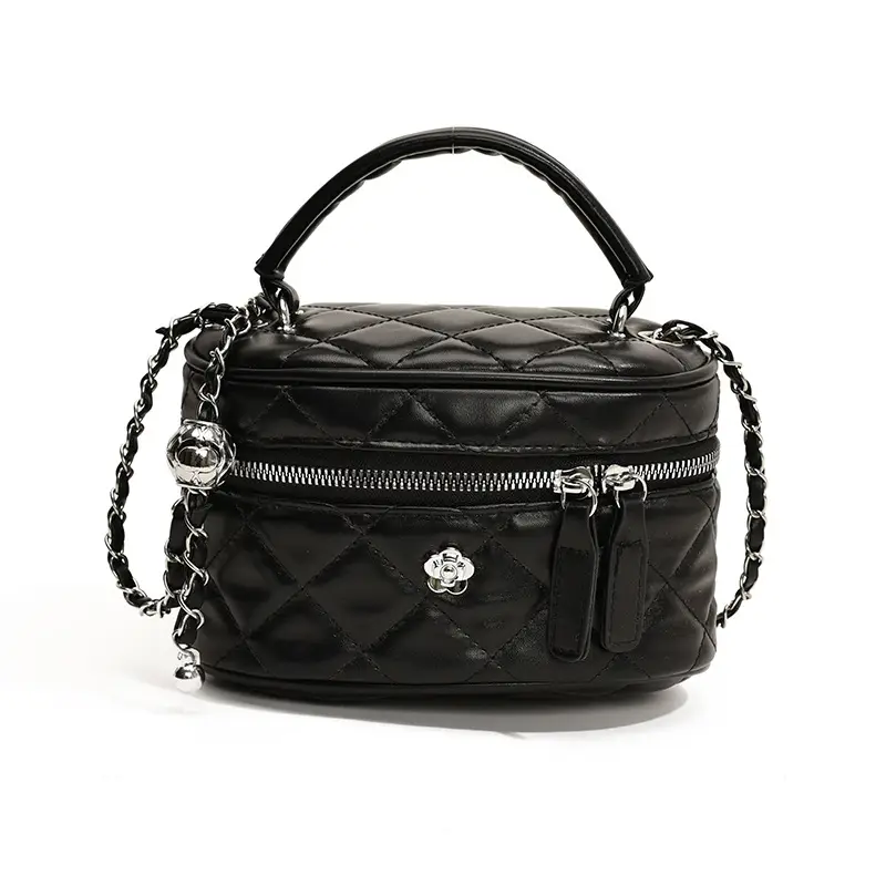 Crossbody Bag with Chain Strap Beige 2025 Design