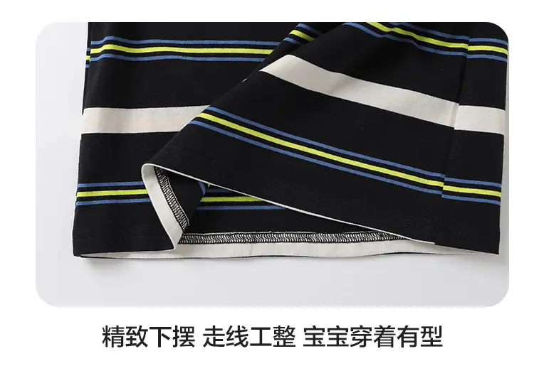 Boys Striped T-Shirt Denim Shorts 2025 — feature 16