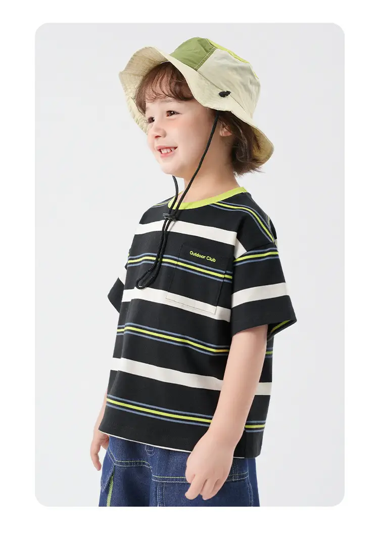 Boys Striped T-Shirt Denim Shorts 2025 — feature 19