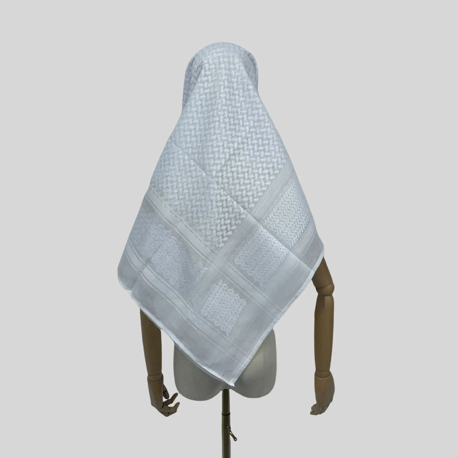 Muslim Headband for Men White Mesh Cap — feature 2