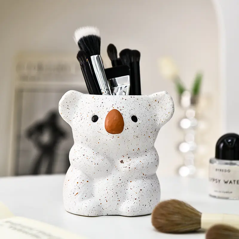 Modern Koala Cosmetic Brush Storage Bucket β feature 6