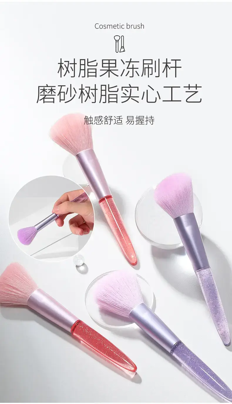 Lmltop 2-Piece Makeup Brush Set for Blush, Contour & Foundation — feature 6