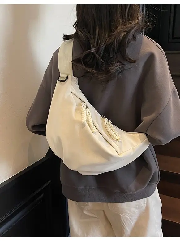 Cross-border Pleated Shoulder Bag Large Capacity Women - Image 8