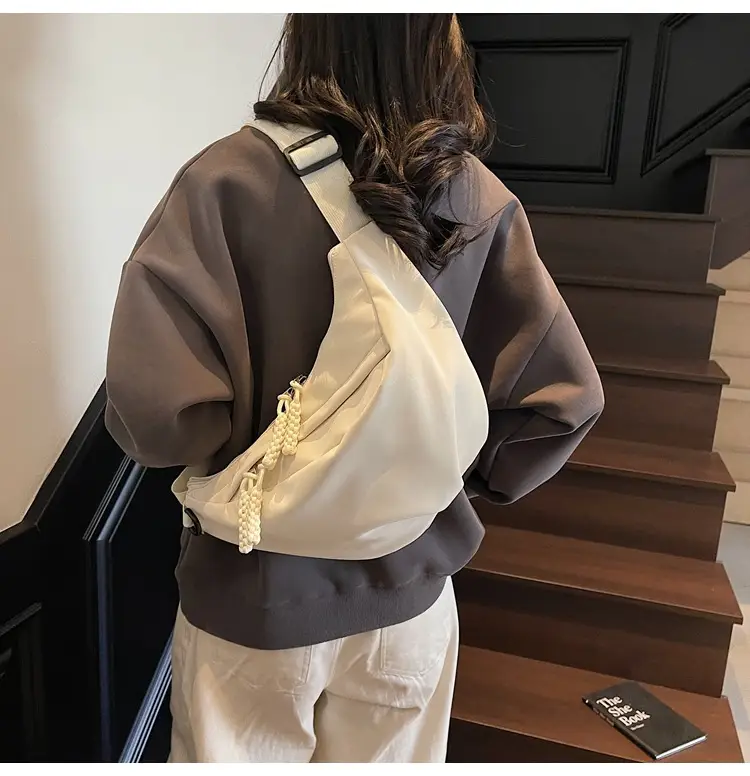 Cross-border Pleated Shoulder Bag Large Capacity Women — feature 14