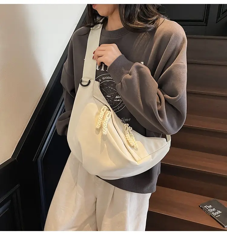 Cross-border Pleated Shoulder Bag Large Capacity Women — feature 16
