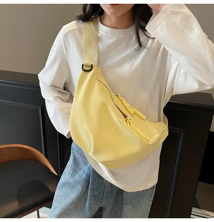 Cross-border Pleated Shoulder Bag Large Capacity Women — feature 17
