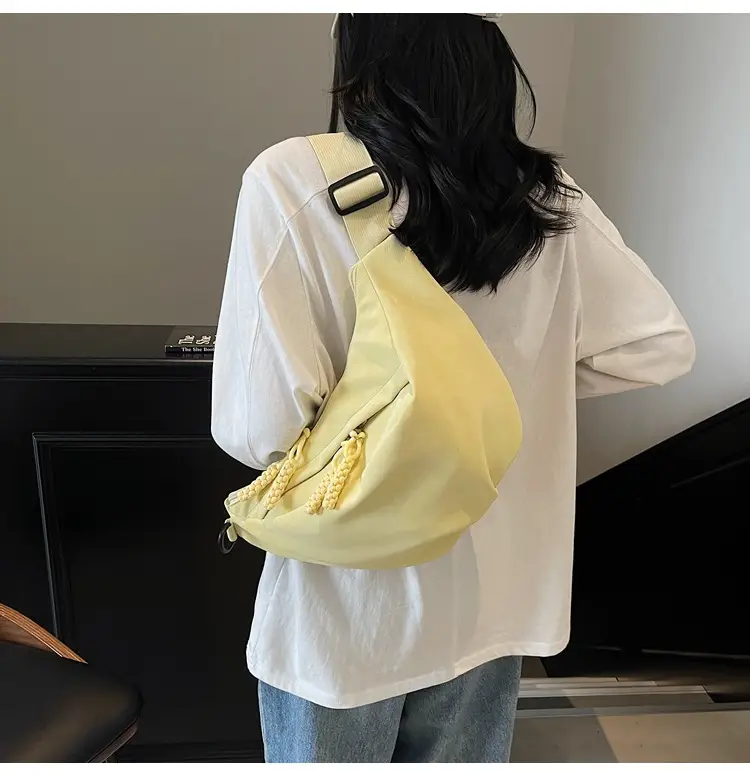 Cross-border Pleated Shoulder Bag Large Capacity Women — feature 18