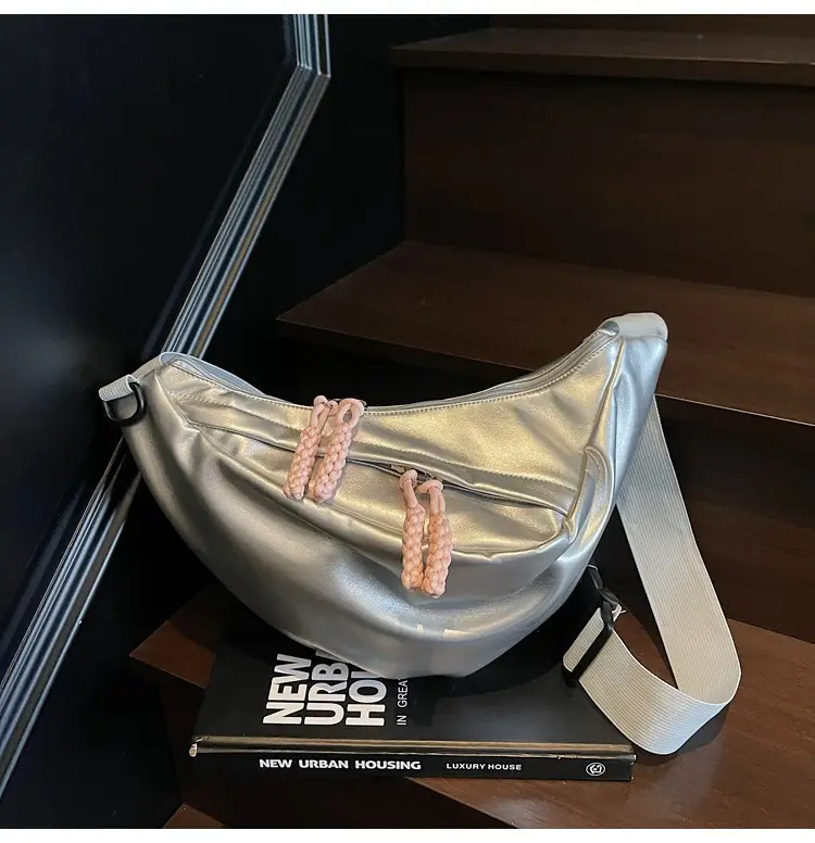 Cross-border Pleated Shoulder Bag Large Capacity Women — feature 26