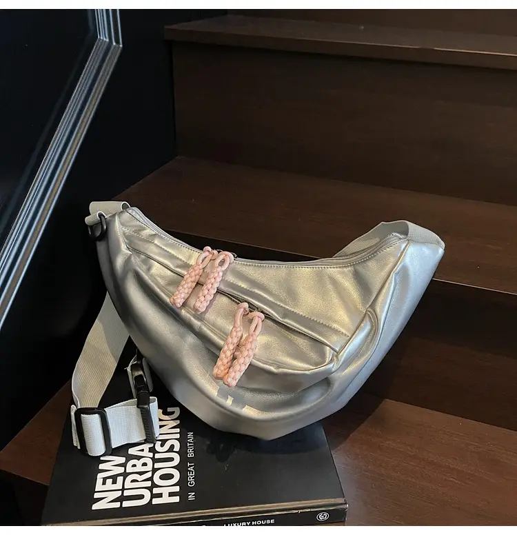Cross-border Pleated Shoulder Bag Large Capacity Women — feature 27