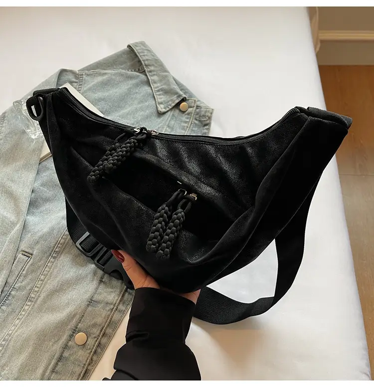 Cross-border Pleated Shoulder Bag Large Capacity Women — feature 34