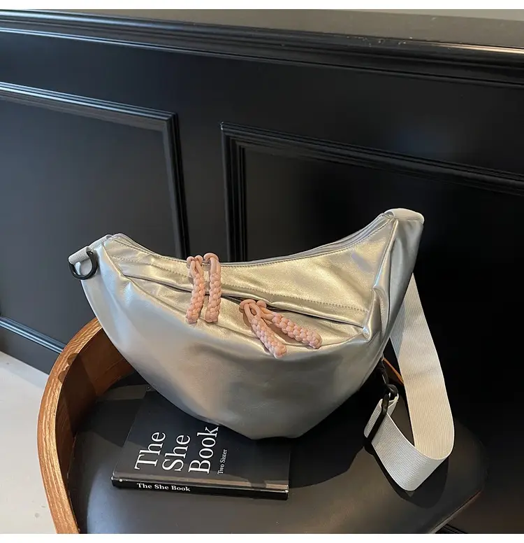 Cross-border Pleated Shoulder Bag Large Capacity Women - Image 2