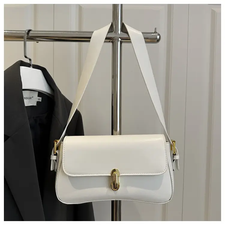 Women's Yellow Leather Shoulder Bag 2025 Summer — feature 25