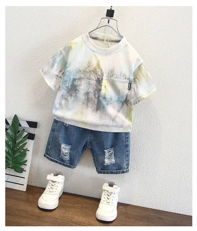 Children Tie-Dye Short Sleeve T-Shirt 2025 — feature 5
