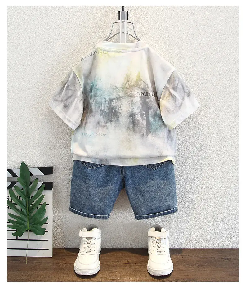 Children Tie-Dye Short Sleeve T-Shirt 2025 — feature 6