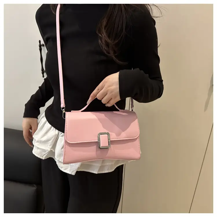 Pink Square Shoulder Crossbody Bag for Women 2025 — feature 14