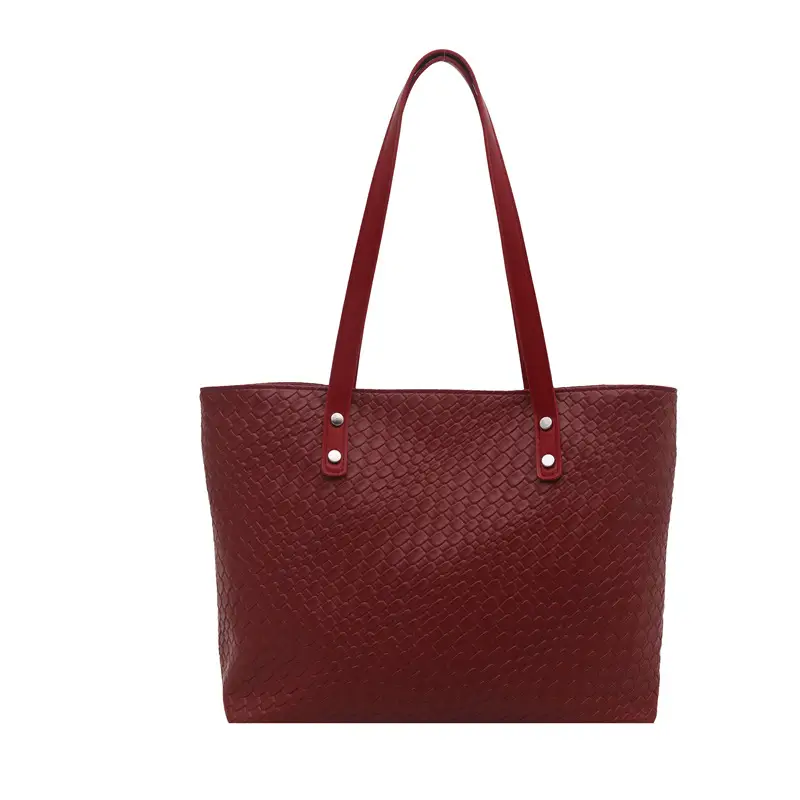 Women's Large Woven Shoulder Bag 2025 Retro Artistic - Image 5