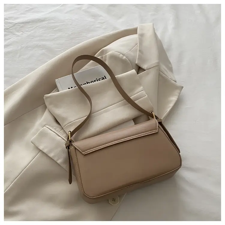 Simple Large Capacity Lock 2025 Summer New Western Style Korean Style Simple Fashion Crossbody Shoulder Small Square Bag — feature 29