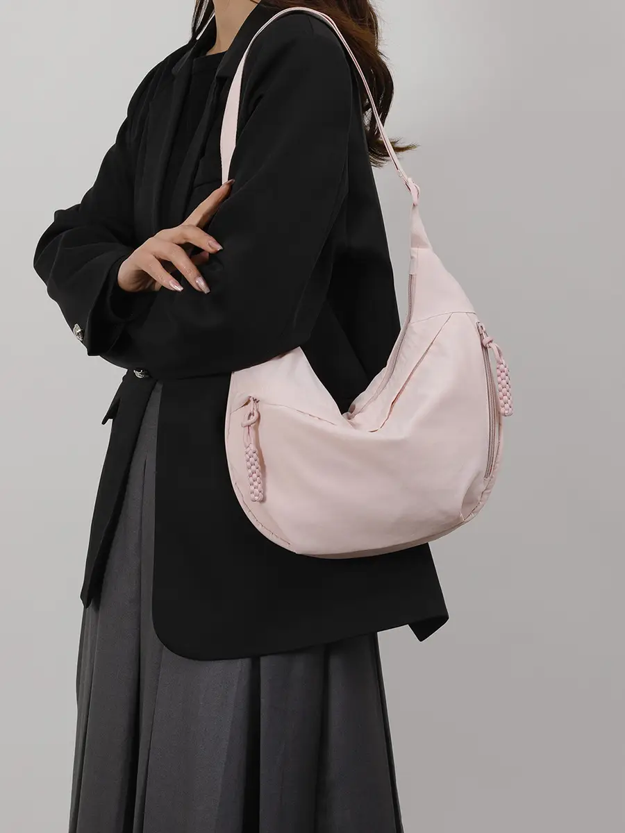 Black Nylon Crossbody Bag for Women 2025 - Image 3