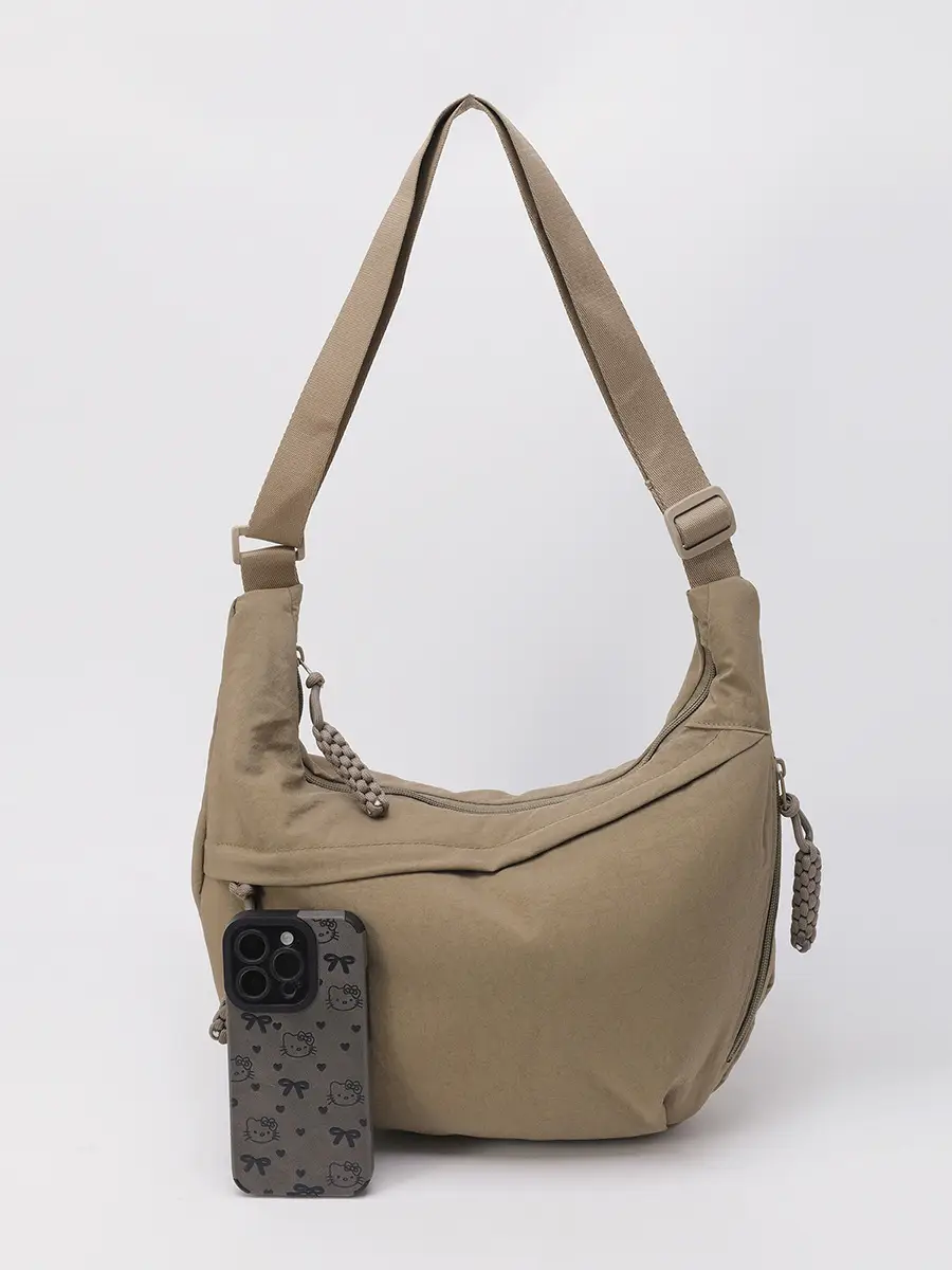 Black Nylon Crossbody Bag for Women 2025 - Image 4