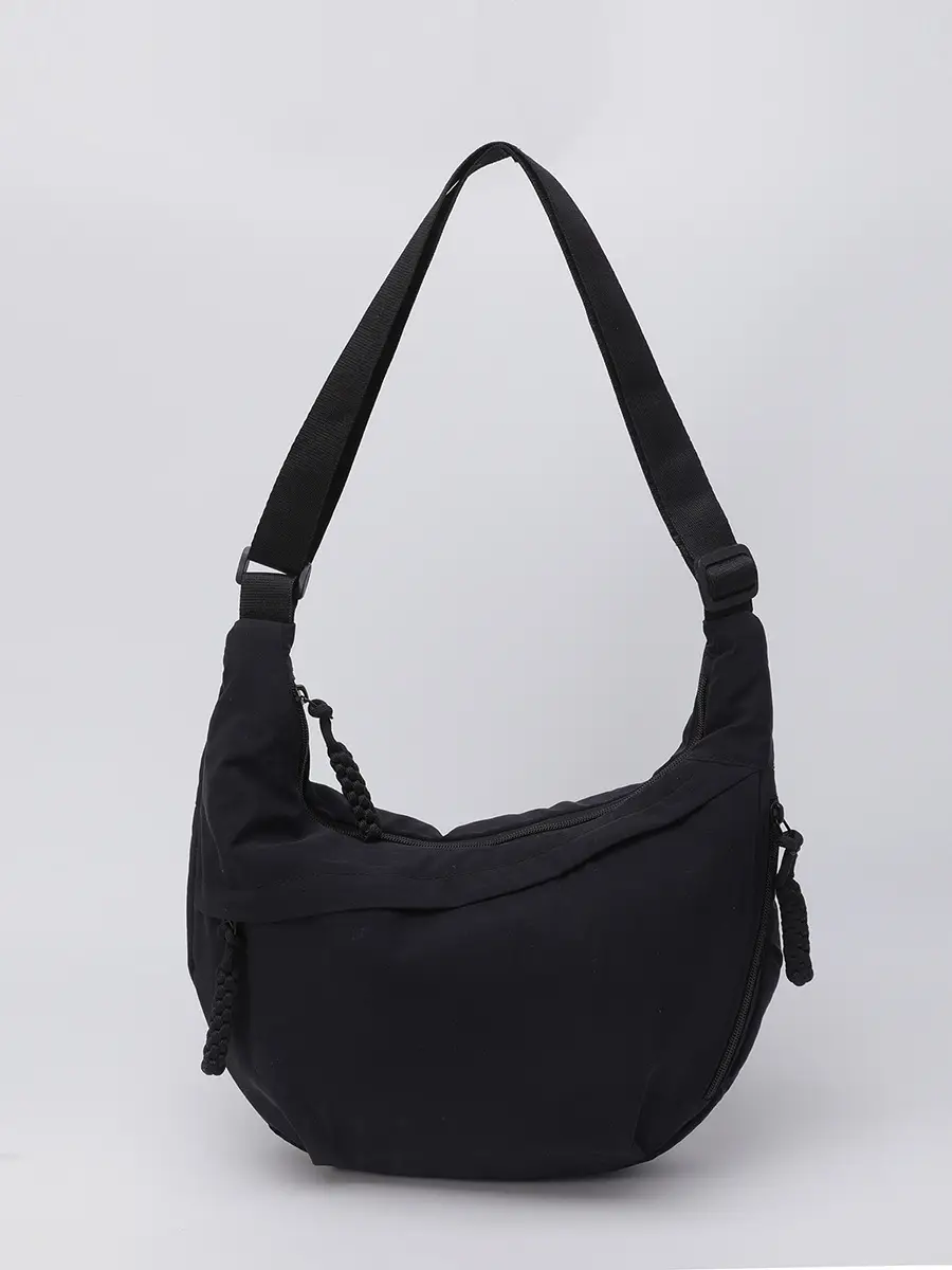 Black Nylon Crossbody Bag for Women 2025 - Image 5