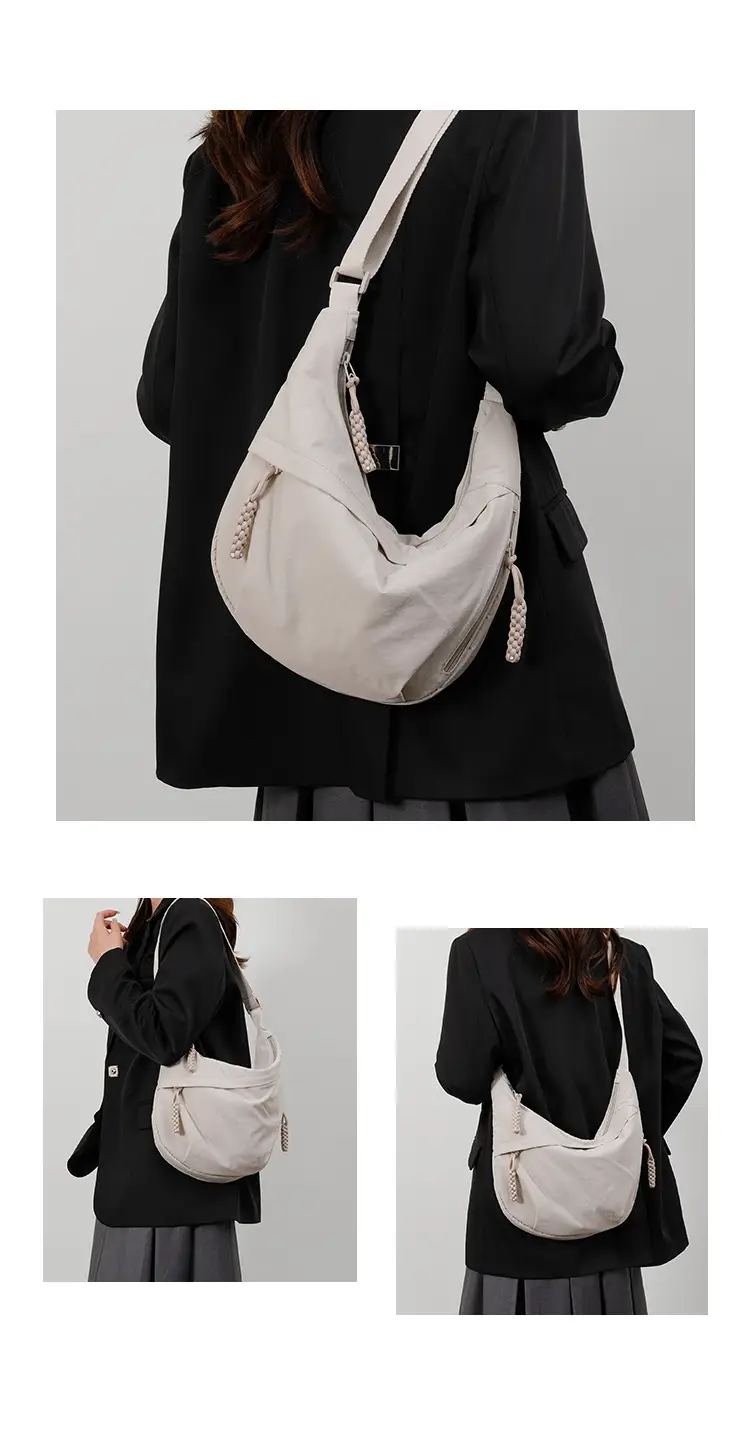 Black Nylon Crossbody Bag for Women 2025 — feature 11