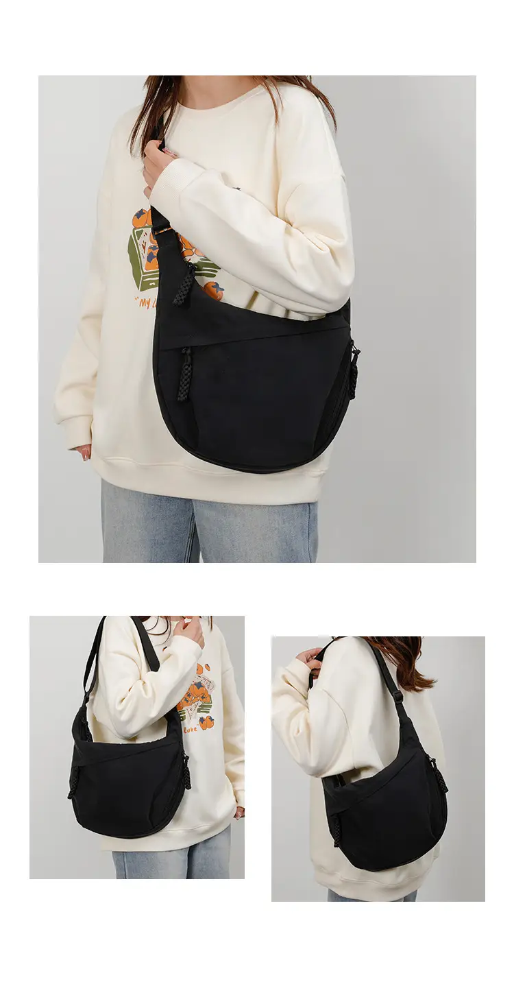 Black Nylon Crossbody Bag for Women 2025 — feature 14