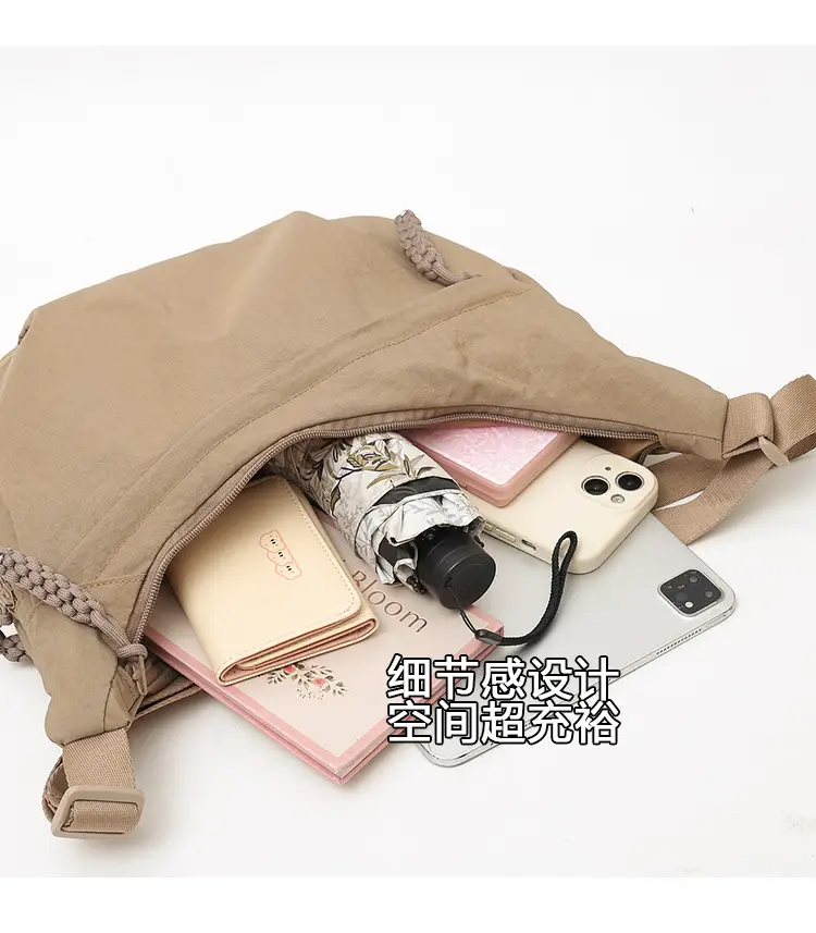 Black Nylon Crossbody Bag for Women 2025 — feature 9