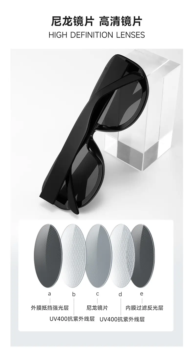 New Sunglasses Women High Definition Nylon UV400 Anti UV β feature 7