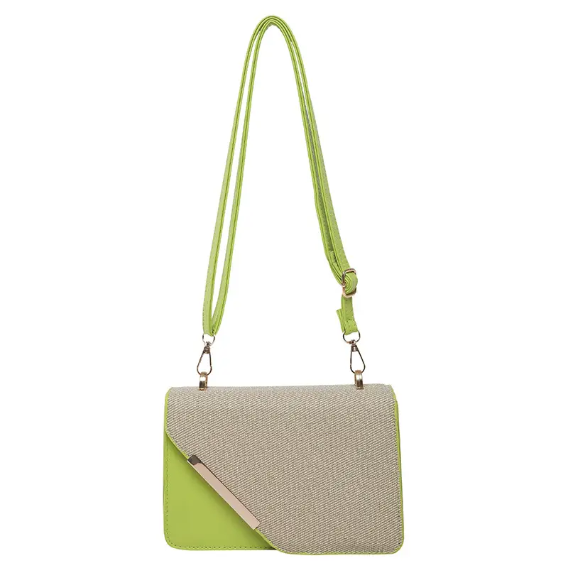 2025 Green & Beige Crossbody Bag for Women - Image 4