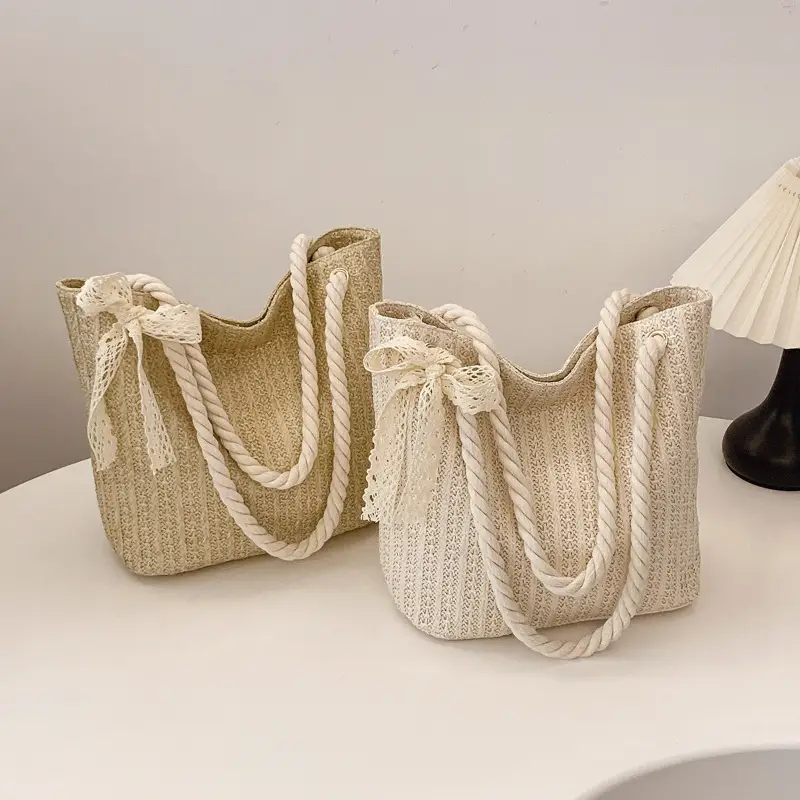 Straw Rope Shoulder Bag Large Capacity 2025 - Image 6