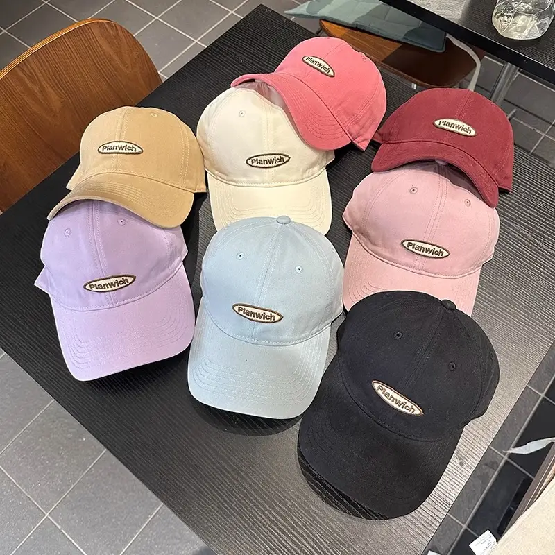 Women Japanese Style Baseball Cap Red Duckbill - Image 11
