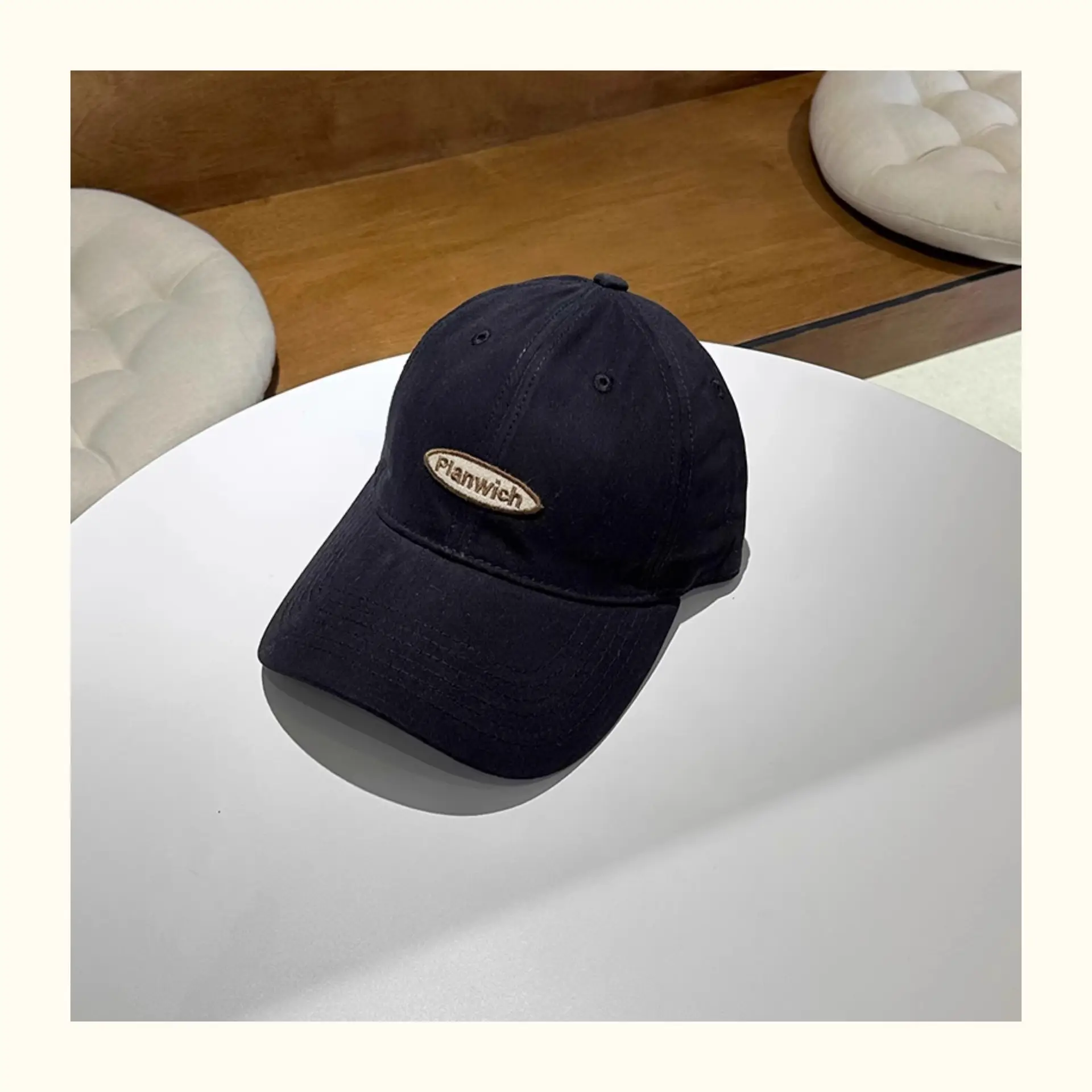 Women Japanese Style Baseball Cap Red Duckbill — feature 15