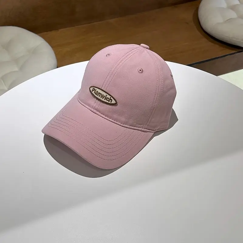 Women Japanese Style Baseball Cap Red Duckbill - Image 2