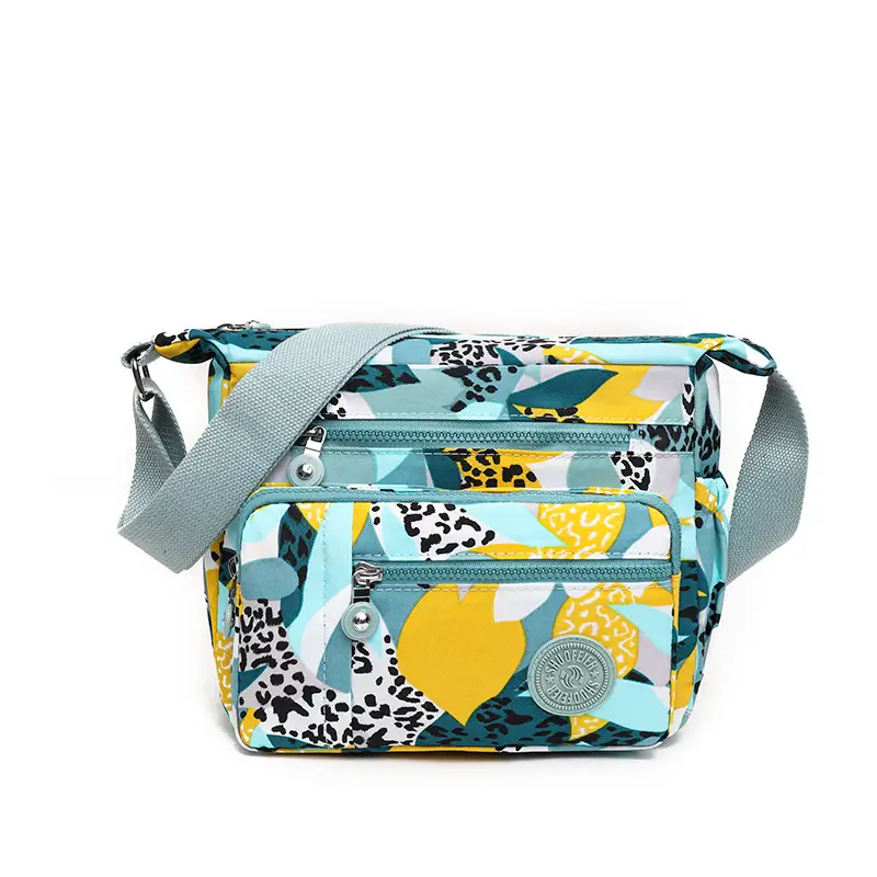 Factory Wholesale 2025 Nylon Shoulder Bags Multi-Pocket Commuter - Image 12