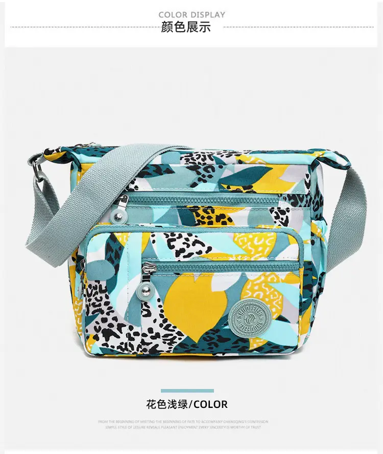 Factory Wholesale 2025 Nylon Shoulder Bags Multi-Pocket Commuter — feature 17