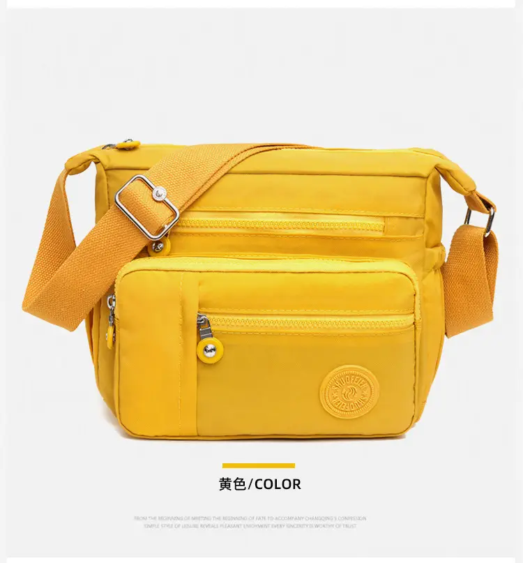 Factory Wholesale 2025 Nylon Shoulder Bags Multi-Pocket Commuter — feature 19
