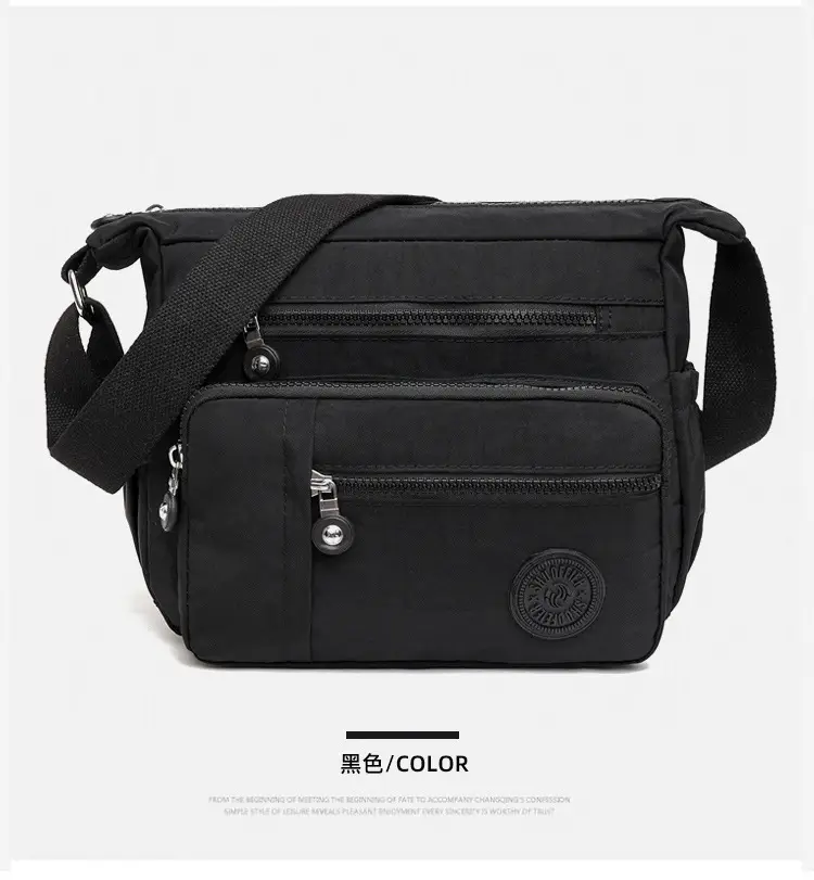 Factory Wholesale 2025 Nylon Shoulder Bags Multi-Pocket Commuter — feature 20