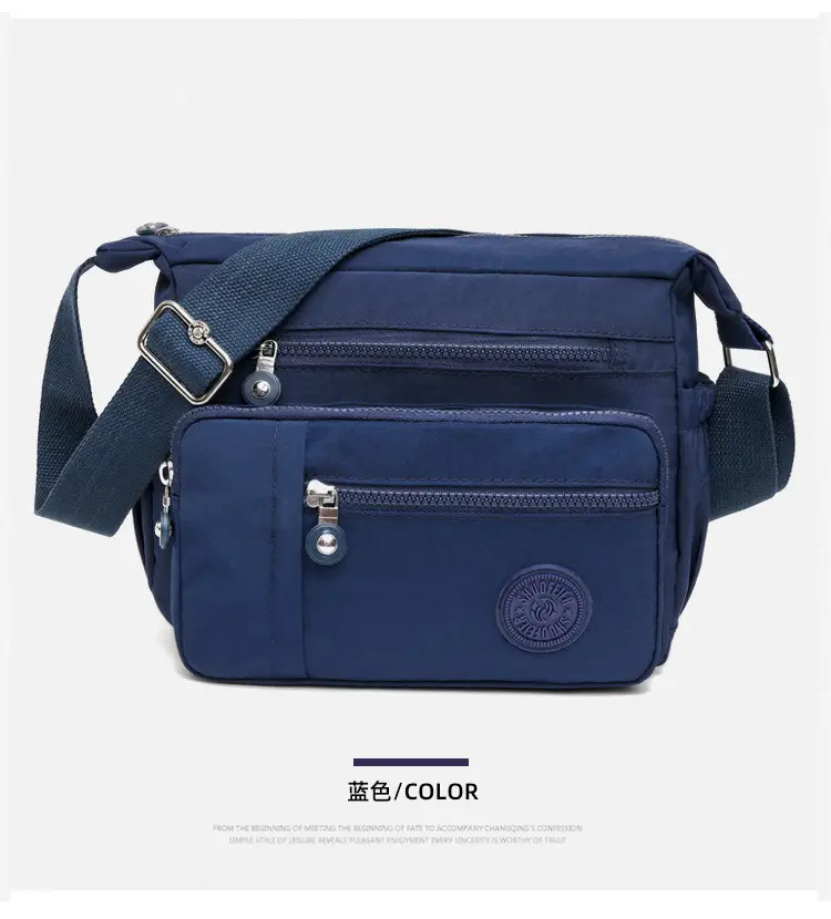Factory Wholesale 2025 Nylon Shoulder Bags Multi-Pocket Commuter — feature 22