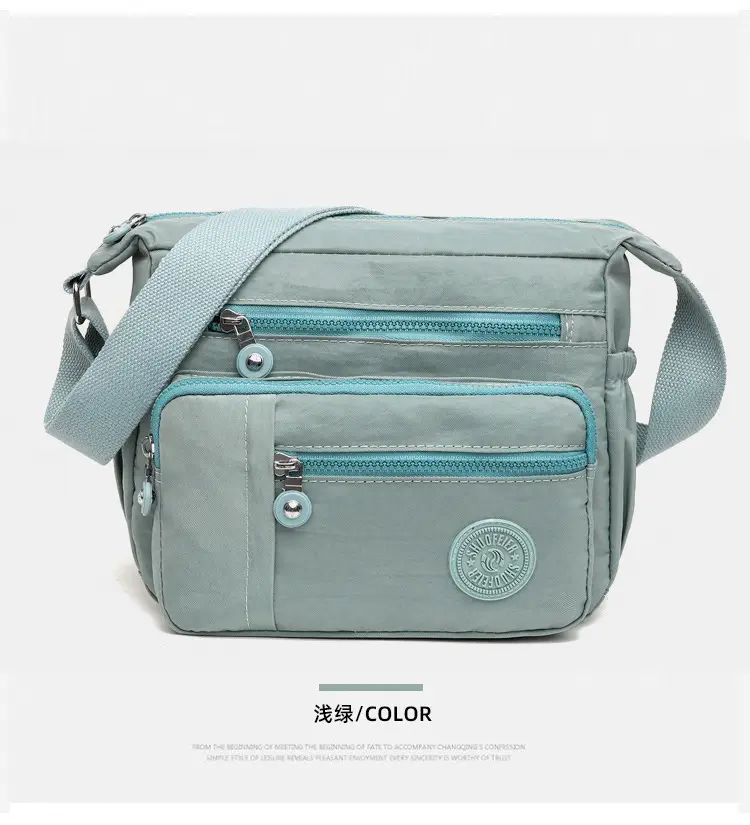 Factory Wholesale 2025 Nylon Shoulder Bags Multi-Pocket Commuter — feature 23