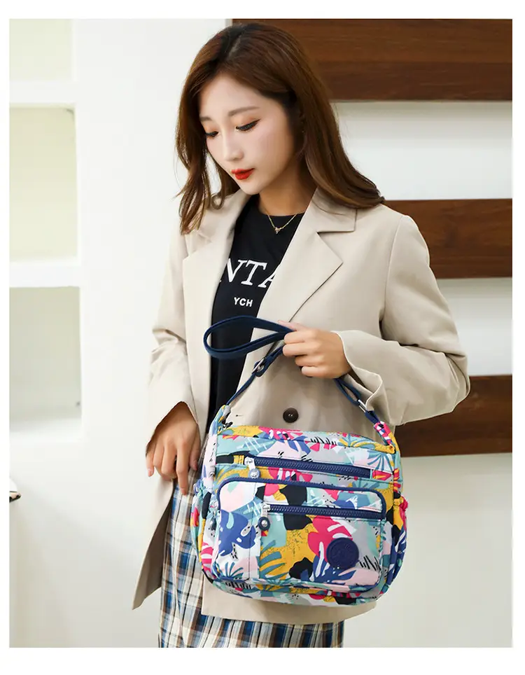 Factory Wholesale 2025 Nylon Shoulder Bags Multi-Pocket Commuter — feature 30