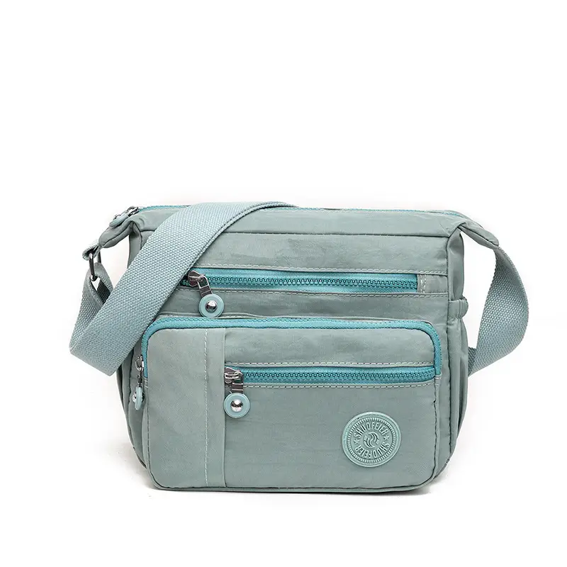Factory Wholesale 2025 Nylon Shoulder Bags Multi-Pocket Commuter - Image 7